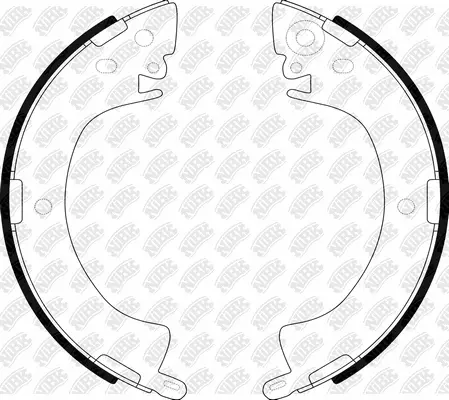 Brake Shoe Set (FN6664)