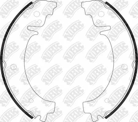 Brake Shoe Set (FN0503)