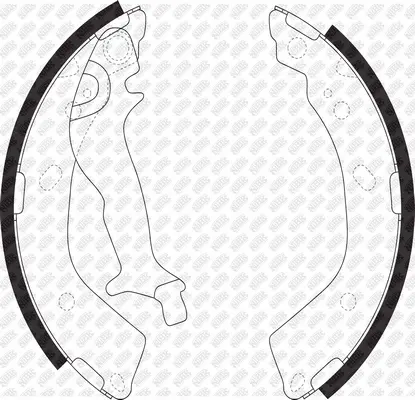 Brake Shoe Set (FN0610)