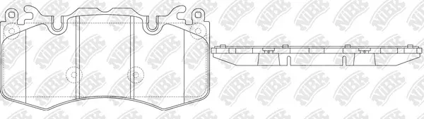 Brake Pad Set, disc brake (PN0567)