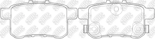 High Performance Brake Pad Set