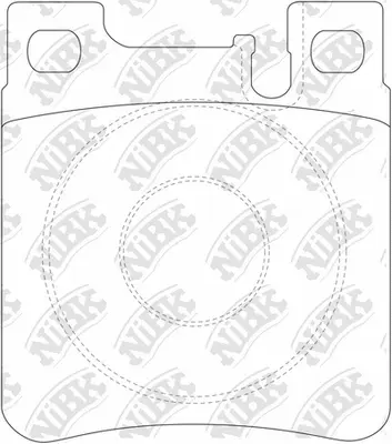Brake Pad Set, disc brake (PN0030)