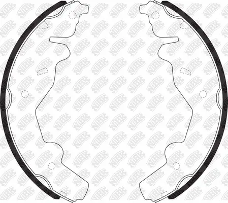 Brake Shoe Set (FN11825)
