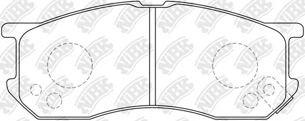 Brake Pad Set, disc brake (PN6341)