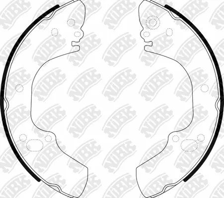 Brake Shoe Set (FN4462)