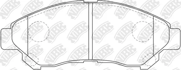 Brake Pad Set, disc brake (PN1847)