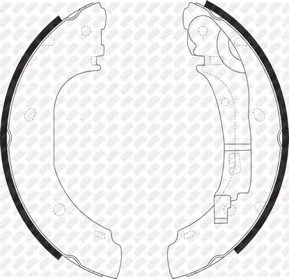 Brake Shoe Set (FN0585)