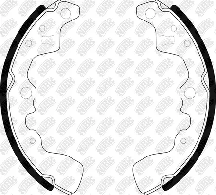 Brake Shoe Set (FN9927)