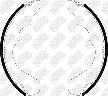 Brake Shoe Set (FN3373)