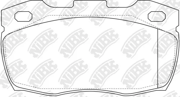 Brake Pad Set, disc brake (PN0243)