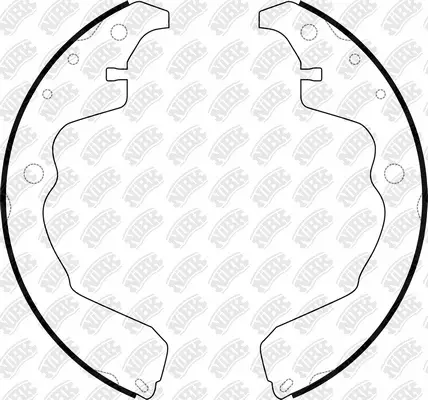 Brake Shoe Set (FN0704)