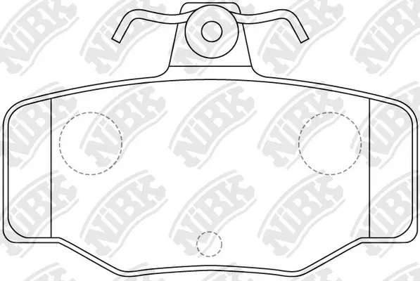 Brake Pad Set, disc brake (PN2214)
