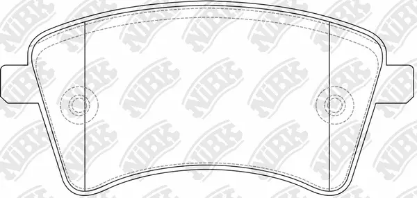 Brake Pad Set, disc brake (PN0532W)