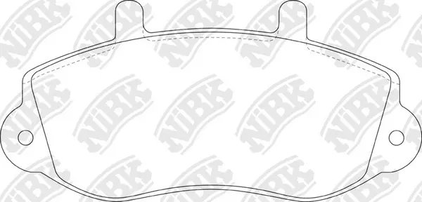 Brake Pad Set, disc brake (PN0128)
