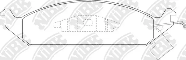 Brake Pad Set, disc brake (PN0315)