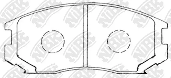 Brake Pad Set, disc brake (PN3285)