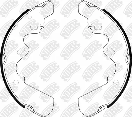 Brake Shoe Set (FN4431)