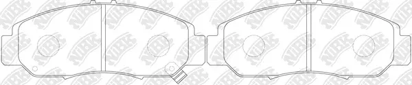 High Performance Brake Pad Set