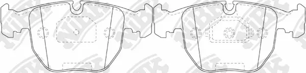 Brake Pad Set, disc brake (PN0401)