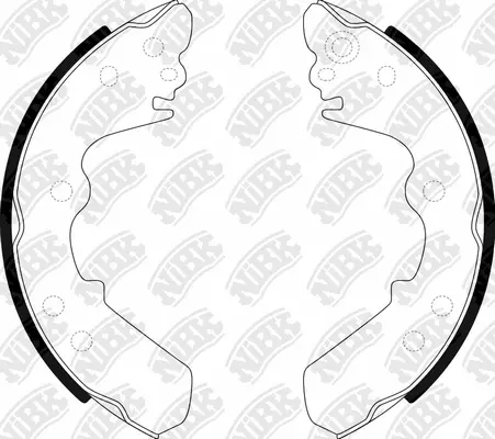 Brake Shoe Set (FN4452)