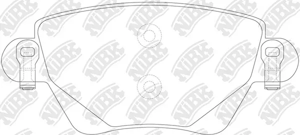 Brake Pad Set, disc brake (PN0194)