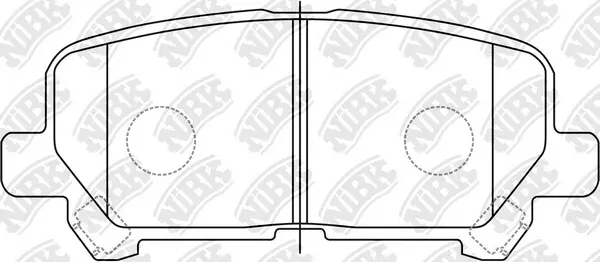 High Performance Brake Pad Set