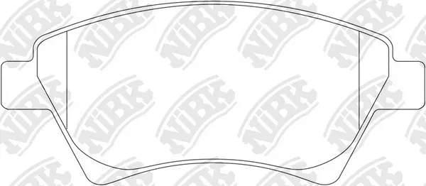 Brake Pad Set, disc brake (PN0350)