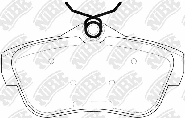 Brake Pad Set, disc brake (PN0534)