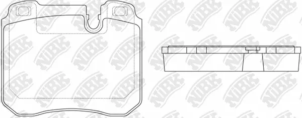Brake Pad Set, disc brake (PN0059)