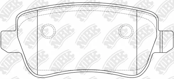 Brake Pad Set, disc brake (PN0522)