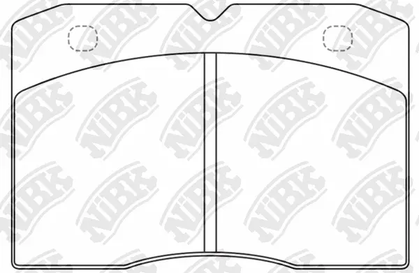Brake Pad Set, disc brake (PN0253)