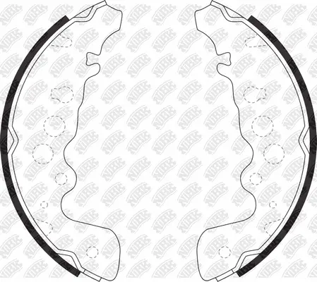 Brake Shoe Set (FN9958)