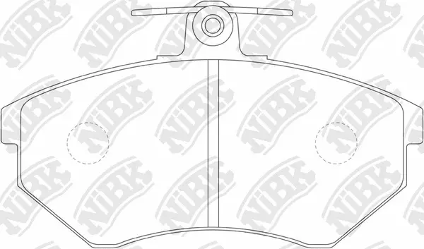 Brake Pad Set, disc brake (PN0018)