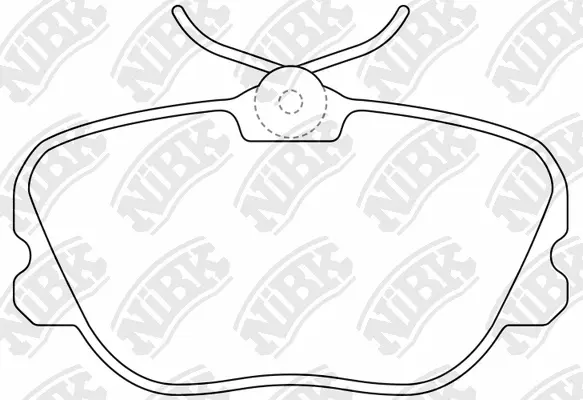 Brake Pad Set, disc brake (PN0040)