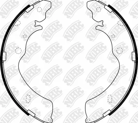 Brake Shoe Set (FN4470)