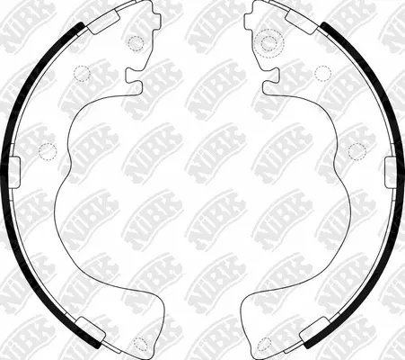 Brake Shoe Set (FN3402)