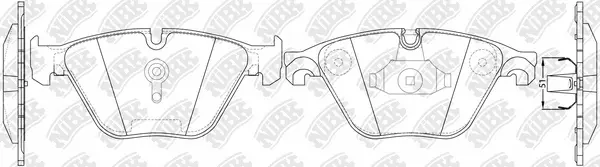 Brake Pad Set, disc brake (PN0512)