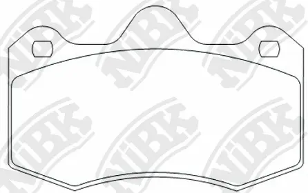 Brake Pad Set, disc brake (PN0845)