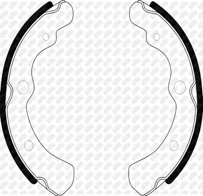 Brake Shoe Set (FN7729)