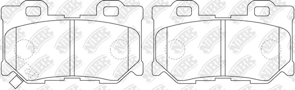 High Performance Brake Pad Set