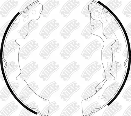 Brake Shoe Set (FN2354)