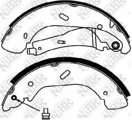Brake Shoe Set (FN0574)