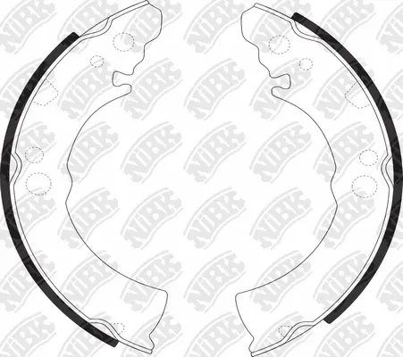 Brake Shoe Set (FN1160)