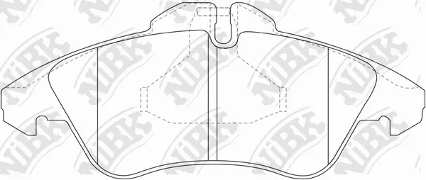 Brake Pad Set, disc brake (PN0301)
