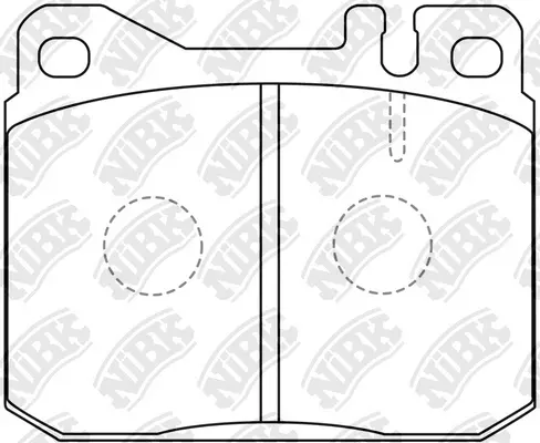 Brake Pad Set, disc brake (PN0003)