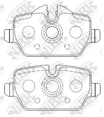 Brake Pad Set, disc brake (PN0070)