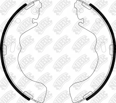 Brake Shoe Set (FN3382)