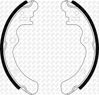 Brake Shoe Set (FN7730)
