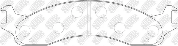 Brake Pad Set, disc brake (PN0063)