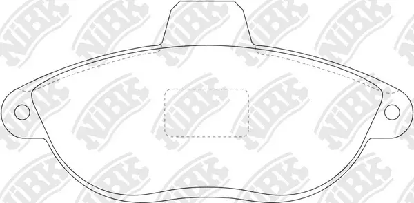 Brake Pad Set, disc brake (PN0167)